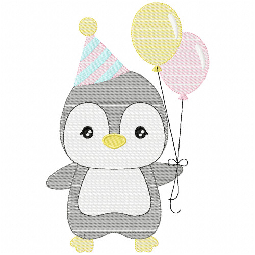 birthdaypenguin sketchfill